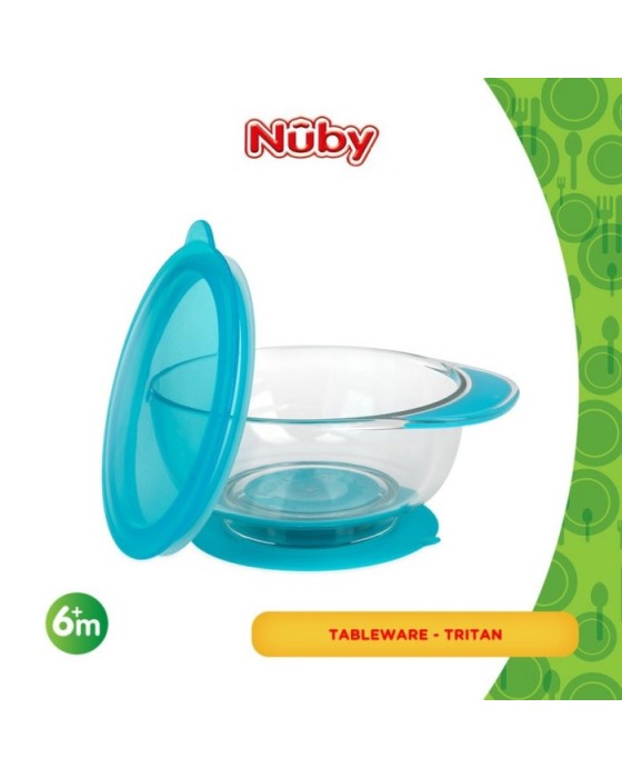 NUBY BOWL TRITAN 1 HANDLE SUCTION