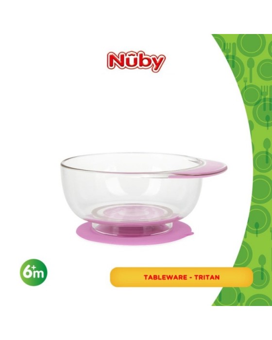 NUBY BOWL TRITAN 1 HANDLE SUCTION