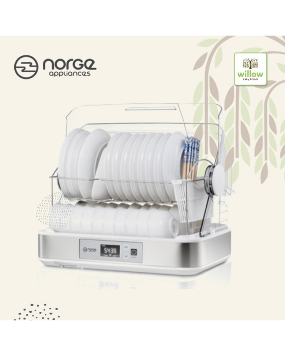 NORGE 4 IN 1 TABLETOP UV DISH DRYER 45L