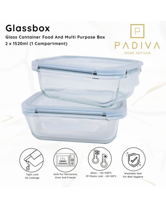 PADIVA GLASSBOX GBP1520S 1520ML