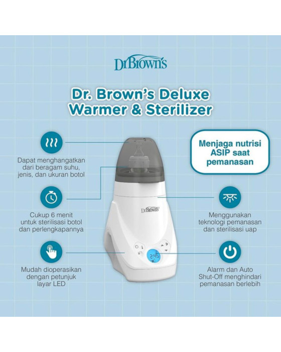 Dr. Brown Deluxe Electric Bottle & Food Warmer & Steril