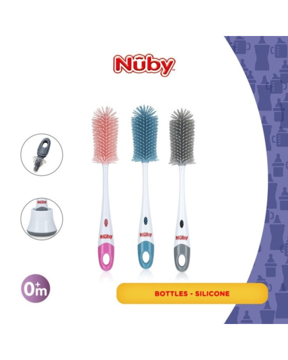 NUBY SILICONE BOTTLE BRUSH