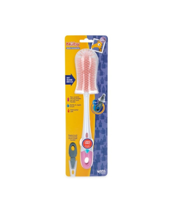 NUBY SILICONE BOTTLE BRUSH