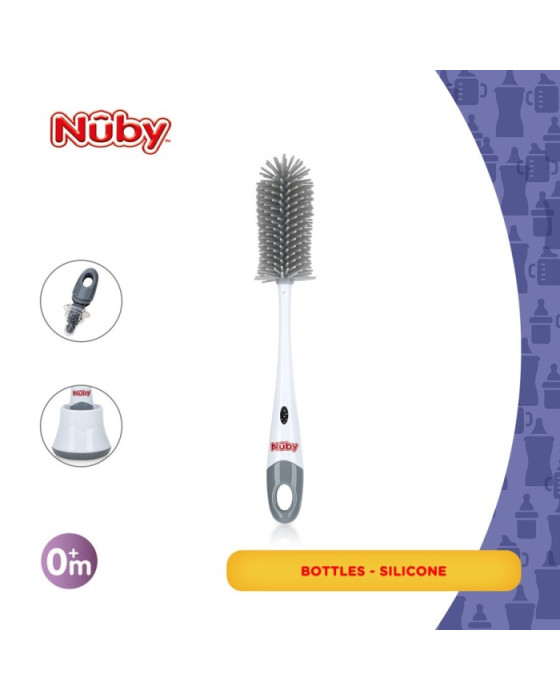 NUBY SILICONE BOTTLE BRUSH