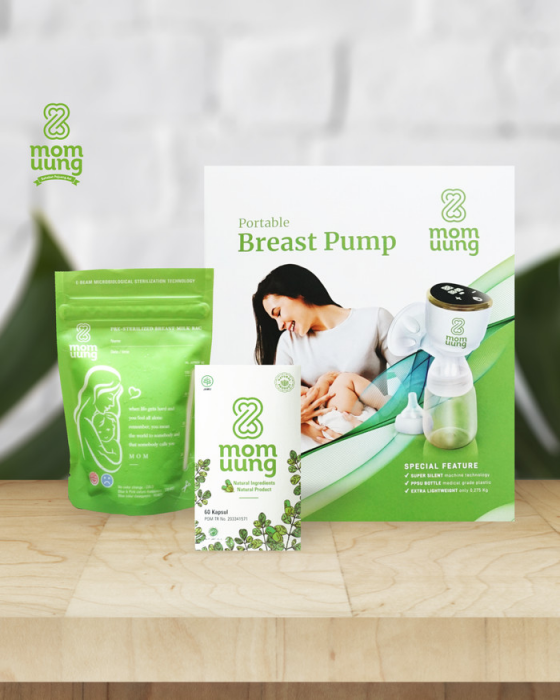 MOM UUNG BREASTPUMP PORTABLE ELEKTRIK