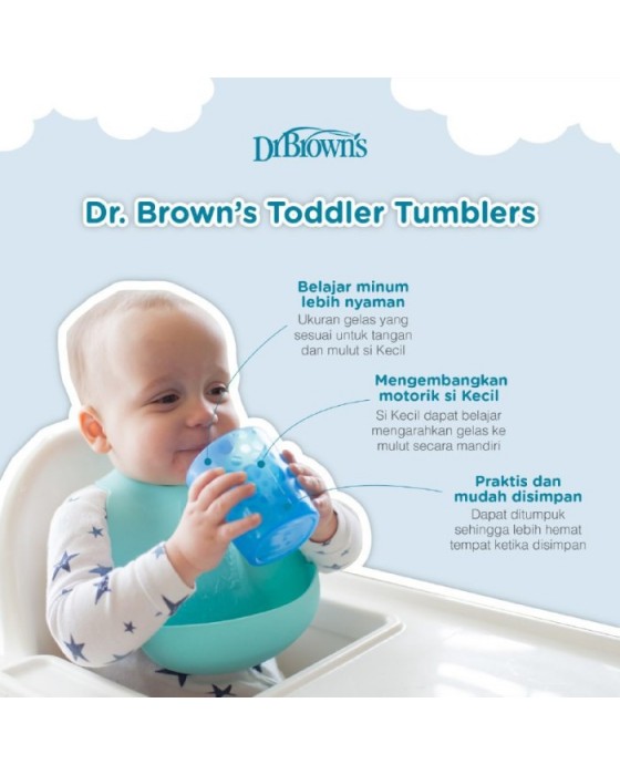 DR BROWN TF018-P2 TODDLER TUMBLER 4PK