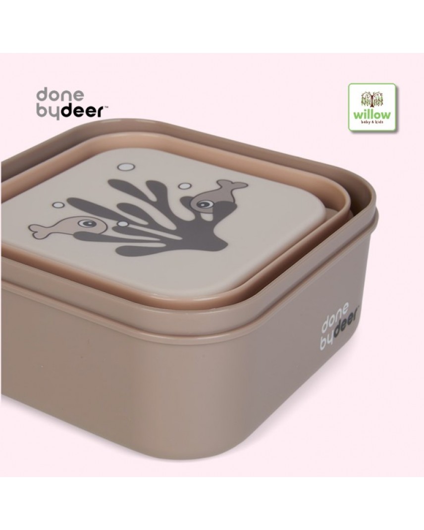 Done By Deer Gift Box - 3 pcs - Deer Friends - Powder