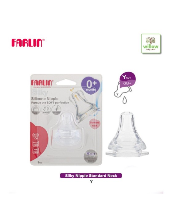 FARLIN SILKY NIPPLE STANDARD NECK