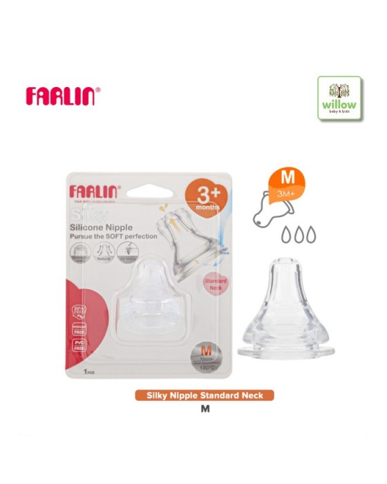 FARLIN SILKY NIPPLE STANDARD NECK