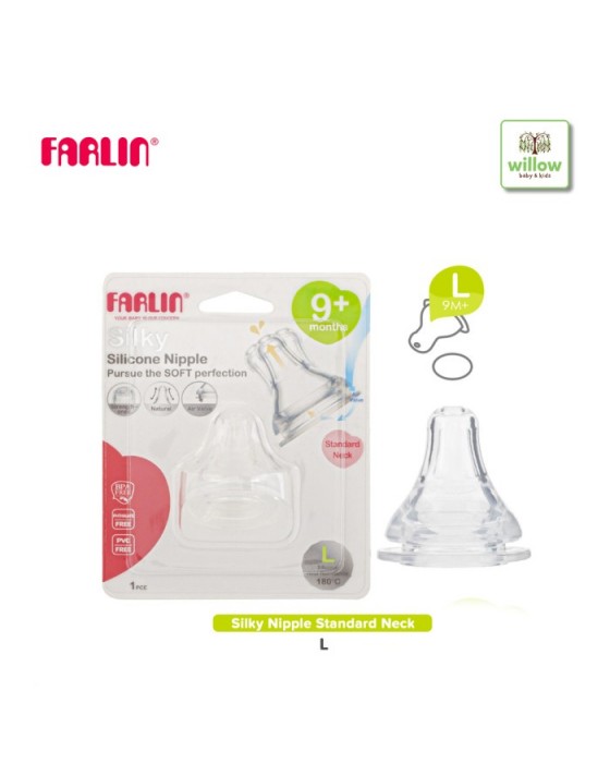 FARLIN SILKY NIPPLE STANDARD NECK