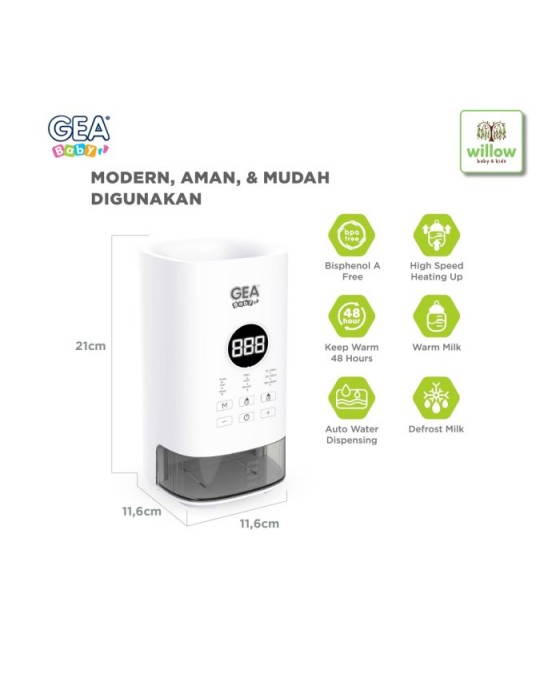 GEA BABY GW-200 SMART AUTO BOTTLE WARMER