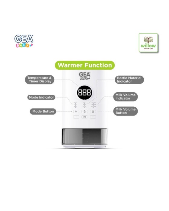 GEA BABY GW-200 SMART AUTO BOTTLE WARMER