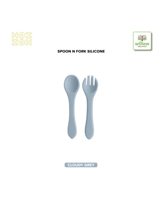 HOI HOI SPOON & FORK SILICONE