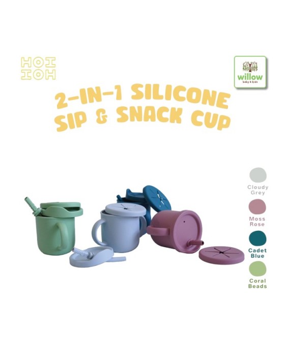 HOI HOI 2IN1 CUP SILICONE