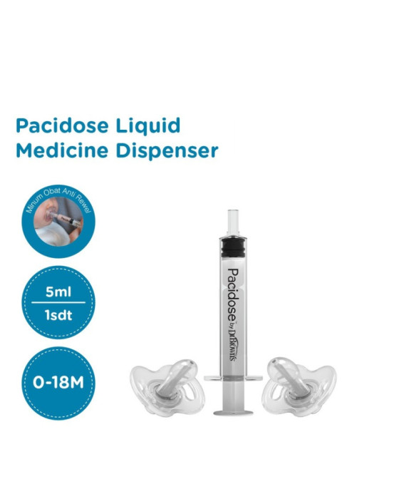 Dr. Brown Pacidose Liquid Medicine Dispenser Combo Pack Alat Makan