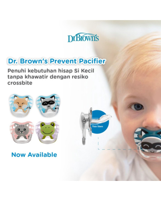 Dr. Brown Pacifier Prevent Shield Soother Empeng Bayi