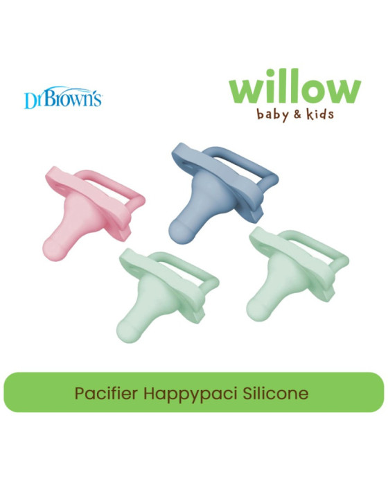 Dr. Brown Pacifier Happypaci Silicone 2S Empeng Bayi