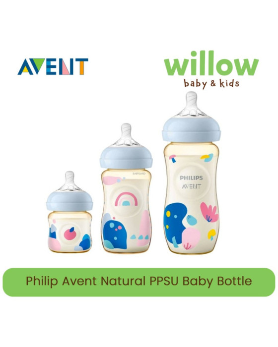 Avent Natural PPSU Bottle Wide Neck Botol Susu New Series