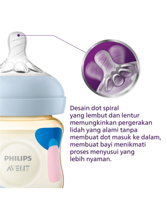 Avent Natural PPSU Bottle Wide Neck Botol Susu New Series