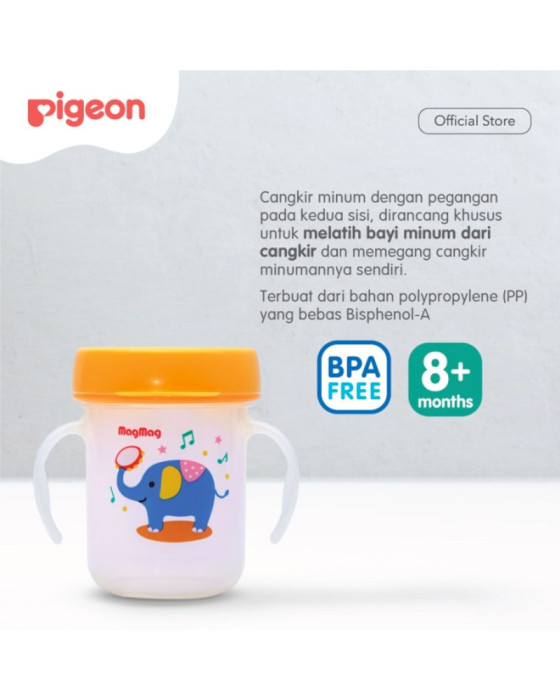 Pigeon Mag Mag Step-4 Drinking Cup Alat Makan Bayi