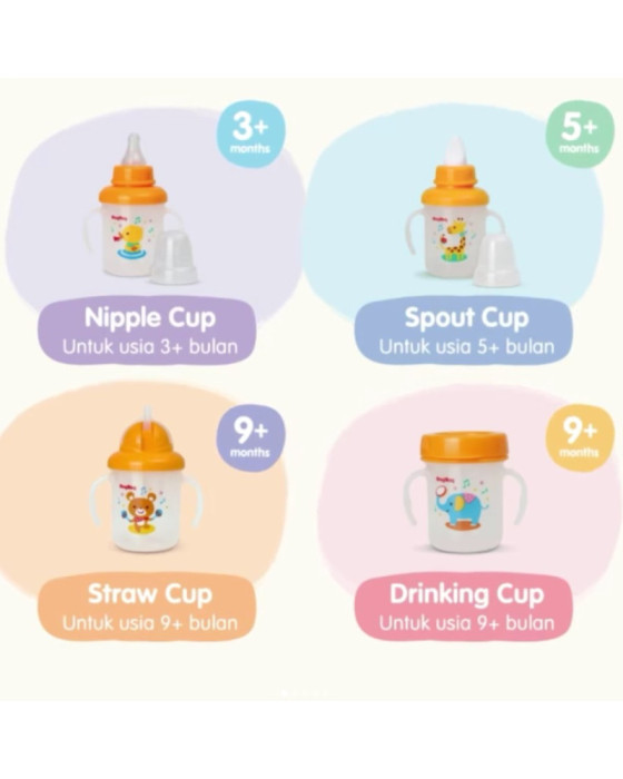 Pigeon Mag Mag Step-4 Drinking Cup Alat Makan Bayi