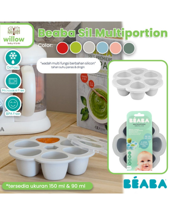 Beaba Silicone Multiportion Alat Makan Anak Bayi