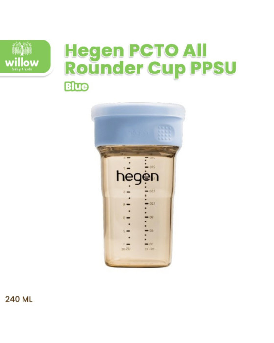 Hegen PCTO All Rounder Cup PPSU 240Ml Botol Minum Bayi