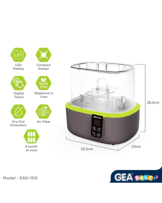 Gea Baby Bottle Sterilizer & Dryer