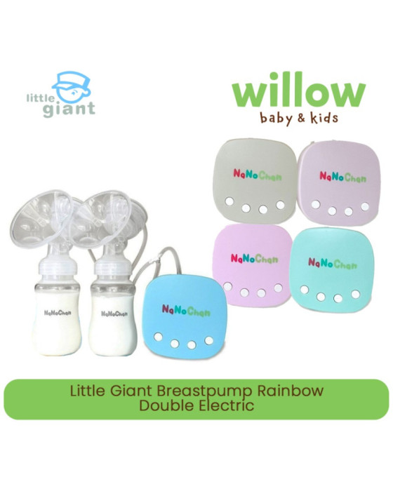 Little Giant Breastpump Rainbow Double Electric