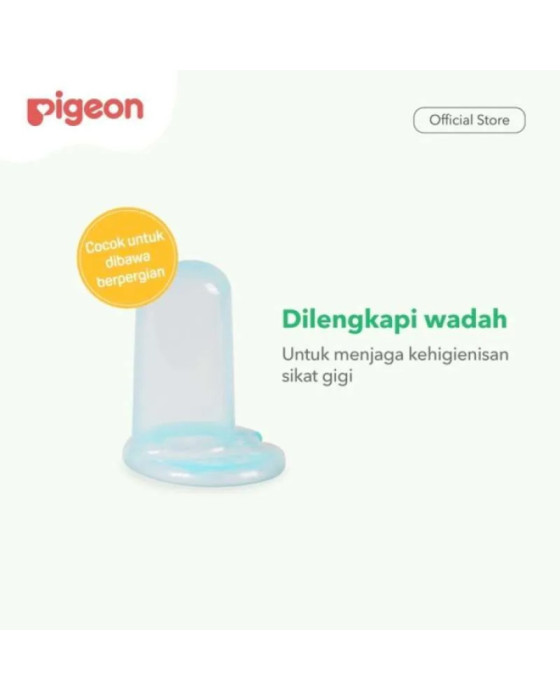 Pigeon Silicone Finger Toothbrush Sikat Gigi Bayi