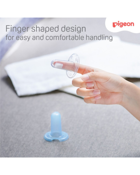 Pigeon Silicone Finger Toothbrush Sikat Gigi Bayi