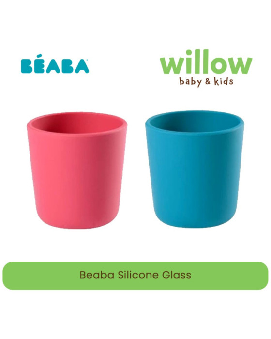 ALAT MAKAN BAYI - BEABA SILICONE GLASS