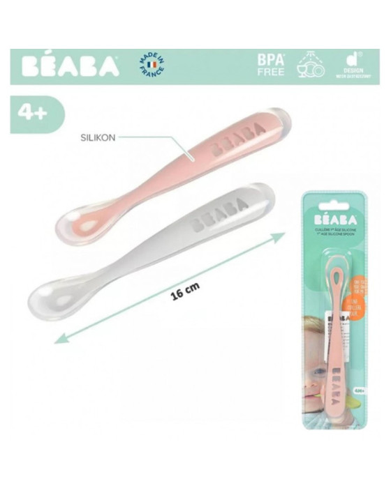 BEABA SILICON ERGONOMIC 1ST SPOON SENDOK BAYI