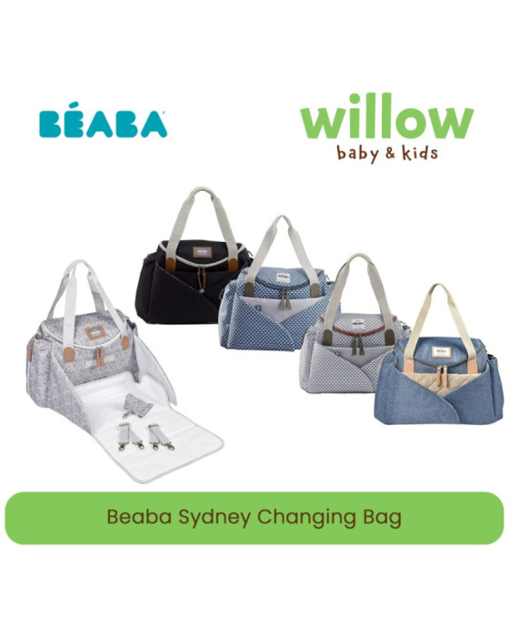 DIAPER BAG - BEABA SYDNEY CHANGING BAG