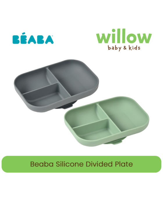 Beaba Silicone Divided Plate Alat Makan Bayi