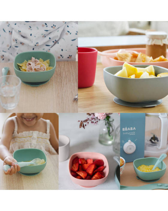 Beaba Silicone Suction Bowl Alat Makan Bayi