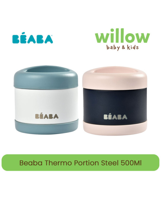 Beaba Thermo Portion Steel 500Ml Alat Makan Bayi