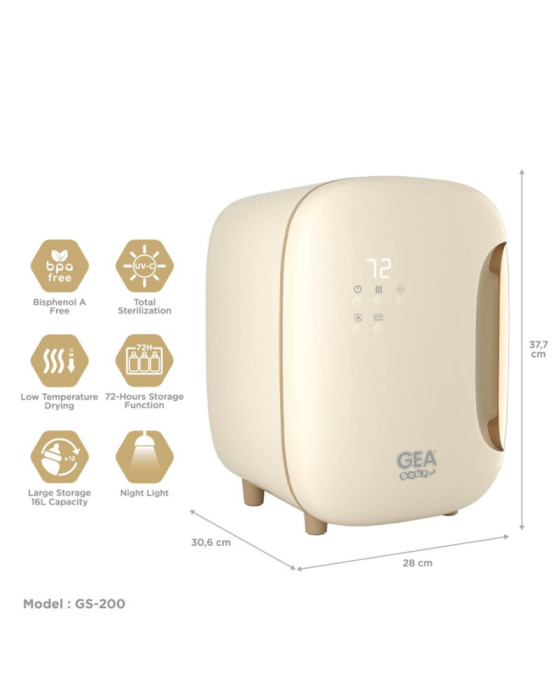 Gea Baby Smart LED UV Sterilizer & Warmer