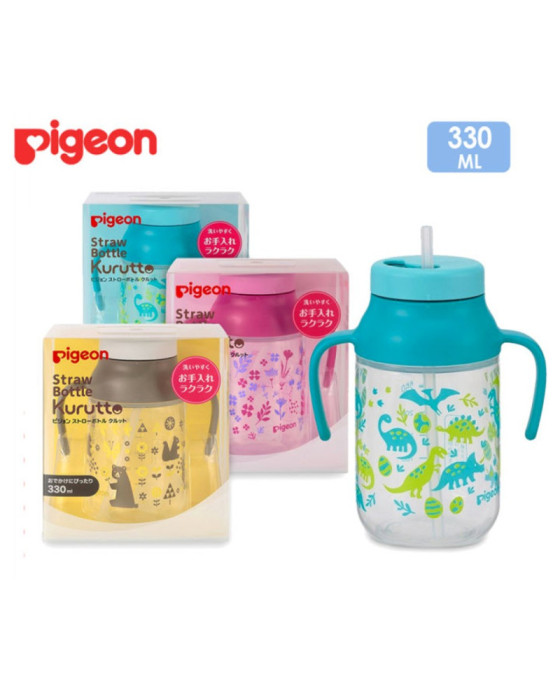 Pigeon Straw Kurutto Botol Bayi 330Ml