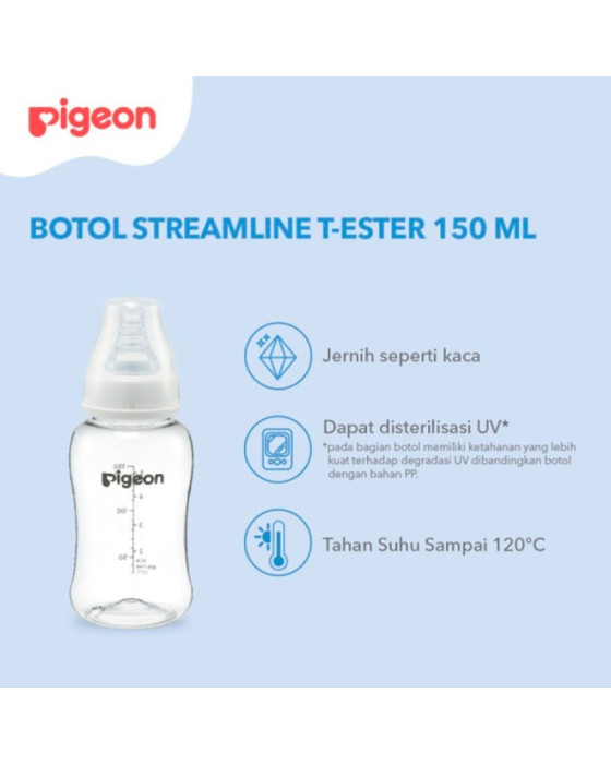 Pigeon Bottle Streamline T-Ester Botol Susu