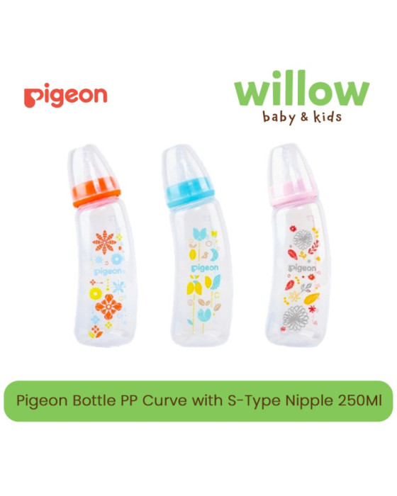 Pigeon Bottle PP Curve with S-Type Nipple Botol Susu