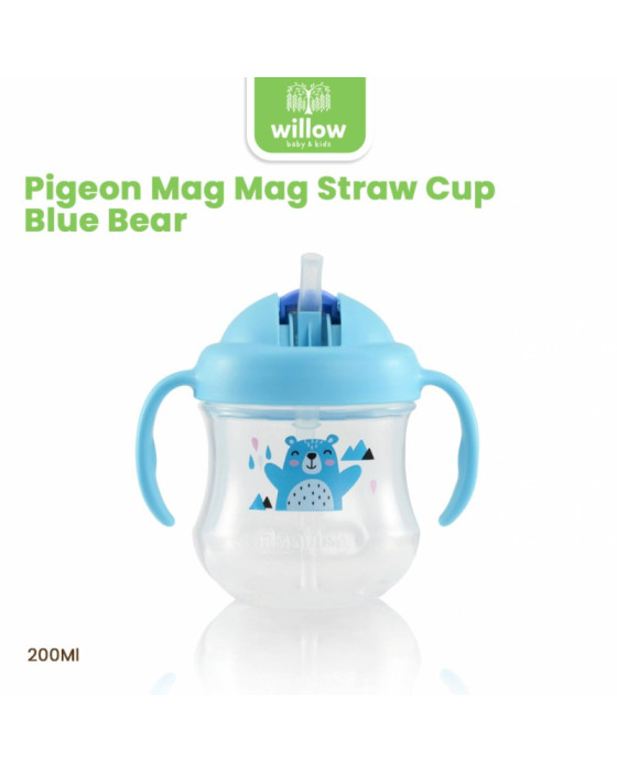 Pigeon Mag Mag Straw Cup Import Alat Makan Bayi