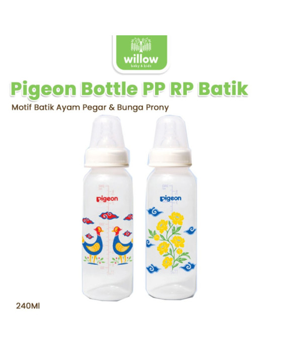 Pigeon Bottle PP RP Batik Botol Susu 240Ml