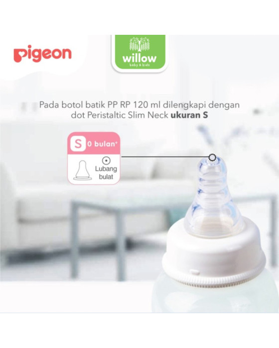 Pigeon Bottle PP RP Batik Botol Susu 120Ml