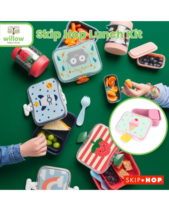 Skip Hop Spark Style Lunch Kit Peralatan Makan Anak