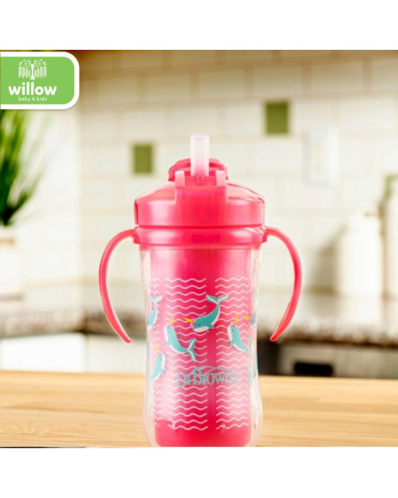 Dr. Brown’s Insulated Straw Cup with Handle Botol Minum Anak