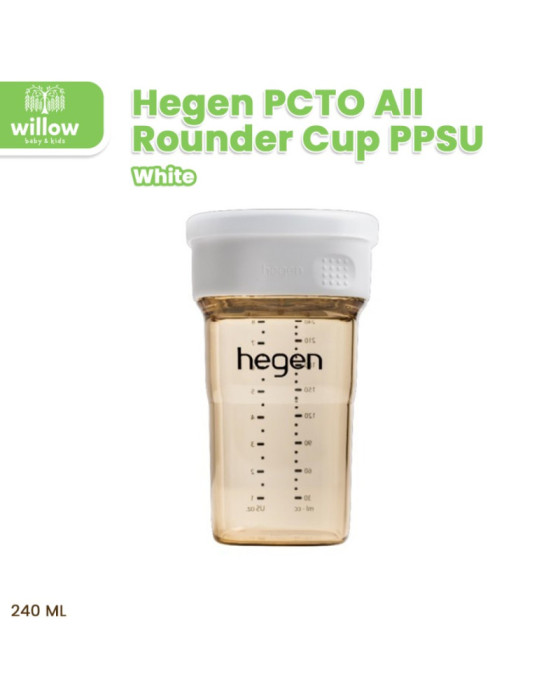 Hegen PCTO All Rounder Cup PPSU 240Ml Botol Minum Bayi