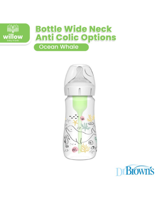 Dr. Brown Intlx Bottle Wide Neck Anti Colic Options 360