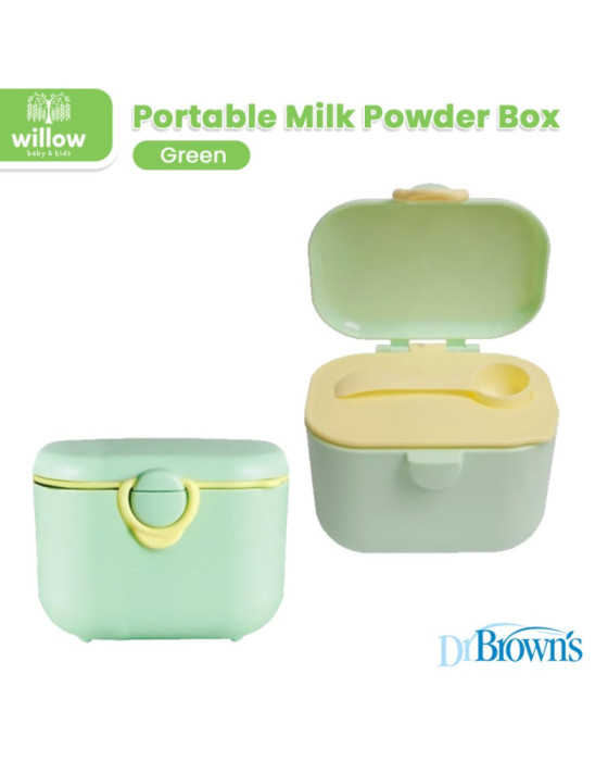 Dr. Brown Portable Milk Powder Box Perlengkapan Makan Bayi