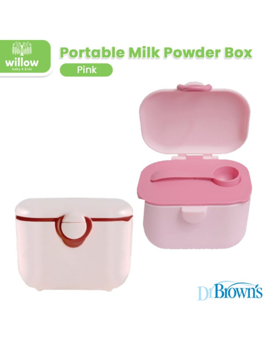 Dr. Brown Portable Milk Powder Box Perlengkapan Makan Bayi